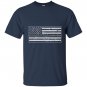 Corrections officer correctional officer flag T-shirt