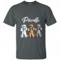 Cute poodlei caniche puppy dogs gift T-shirt