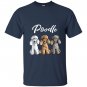 Cute poodlei caniche puppy dogs gift T-shirt