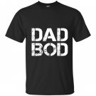 Dad bod rough strong 90s stencil textdark T-shirt