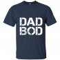 Dad bod rough strong 90s stencil textdark T-shirt