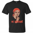 Dont talk too much vintage ussr retro soviet poster T-shirt