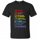Earth is not flat stand up for science earth day T-shirt