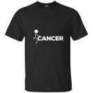 F cancer funny stick figure screw hump it T-shirt