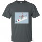 Flower aesthetic vaporwave digital medium T-shirt
