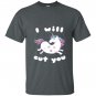Funny ill cut you unicornanimal magical meme T-shirt