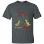 Mamasaurustrex mama i happy have two kid gift T-shirt