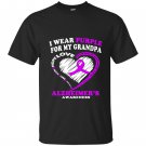 Alzheimers awareness grandpa T-shirt