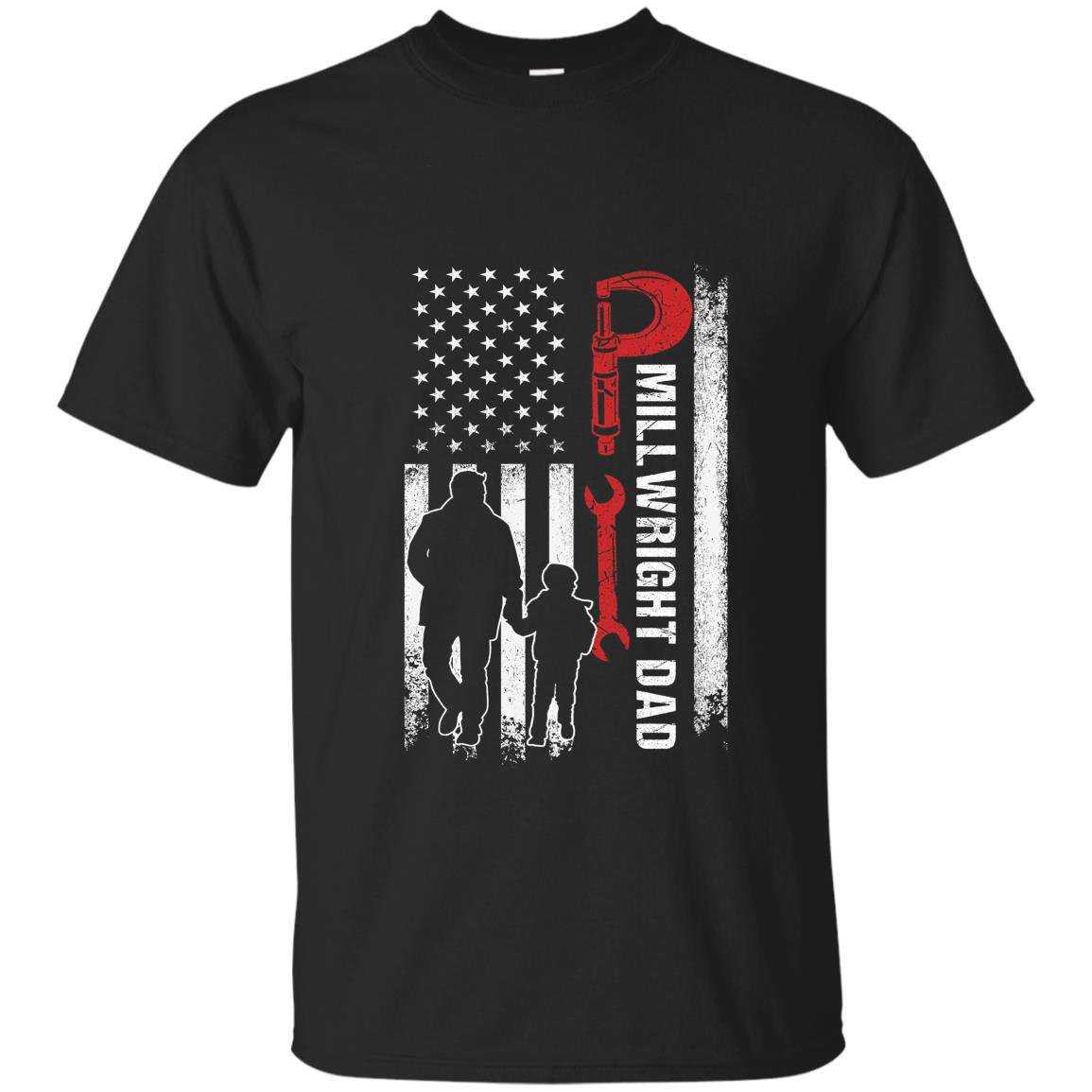 Millwright dad for fathers day millwright T-shirt