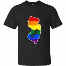 Mom lgbt flag new jersey gay pride gay rights T-shirt