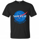 Not flat we checked nasa logo T-shirt