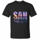 San francisco bay golden gate bridge skyline gift T-shirt