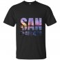 San francisco bay golden gate bridge skyline gift T-shirt