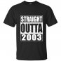 Straight outta 200316th birthday gif T-shirt