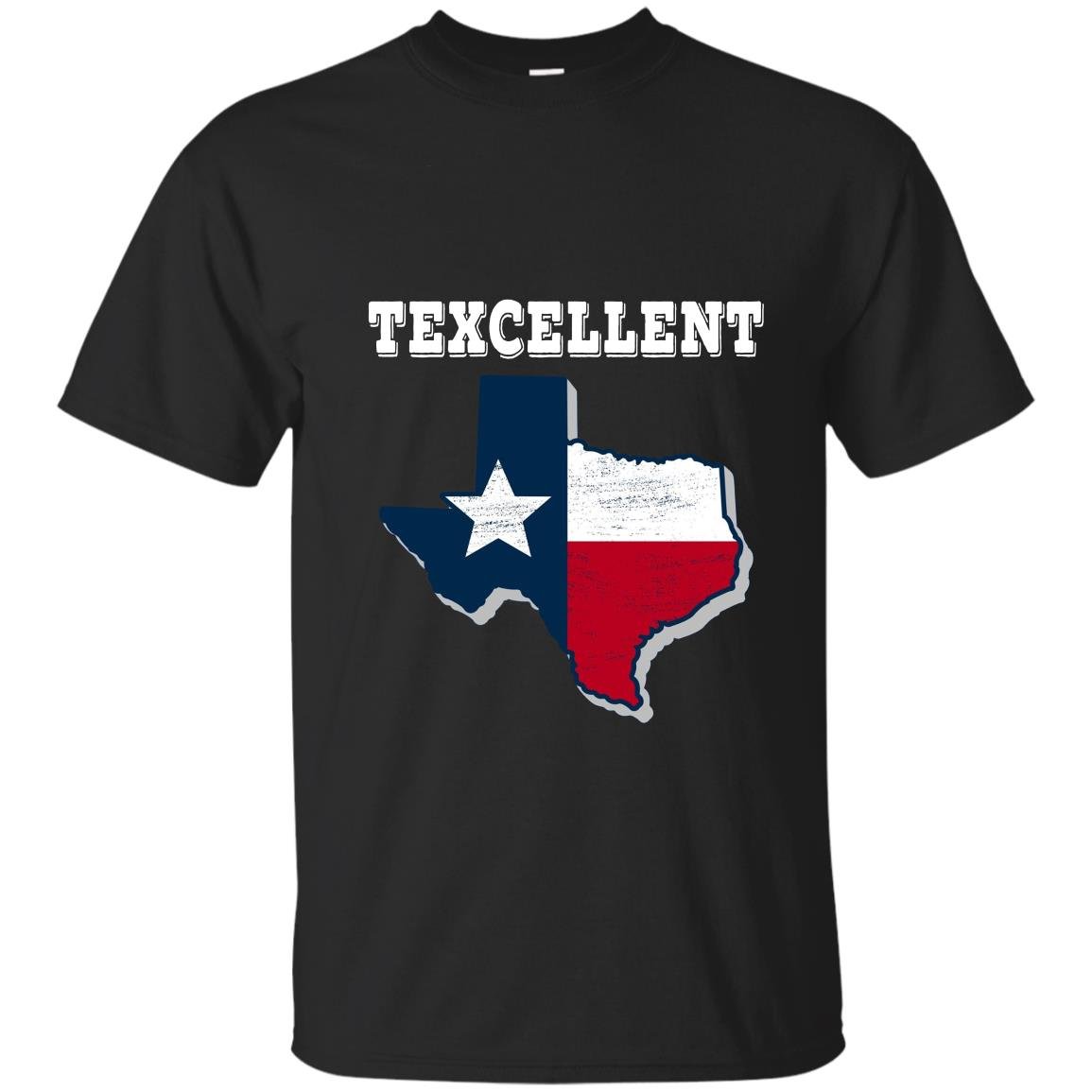 Texcellent texas state flag texan T-shirt