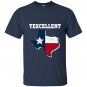 Texcellent texas state flag texan T-shirt