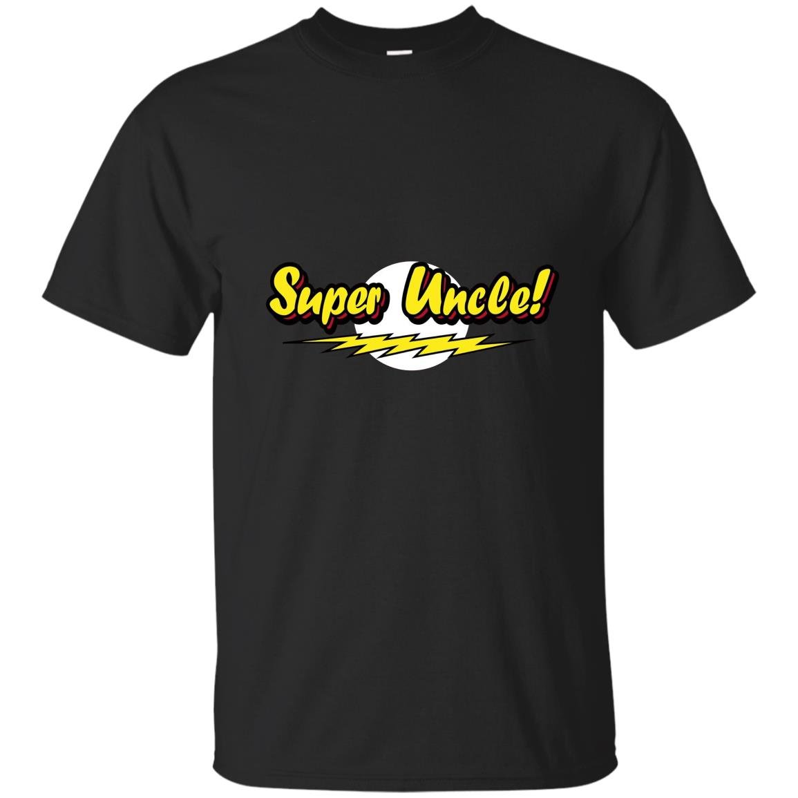 Uncle super uncle funny graphic uperhero uncle T-shirt