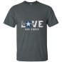 Usaf badge pride gift us air force proud veteran T-shirt