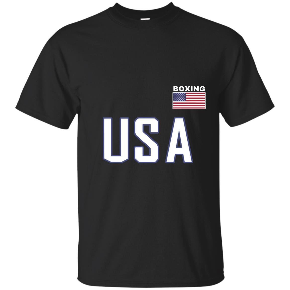Usa flag boxing pocket equipment jacket for boxer T-shirt