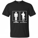 Your boyfriend my bf military proud army air force T-shirt