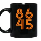 8645 classic vintage style 86 45 anti trump Mug Black