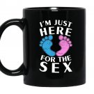 Baby shower gender reveal Mug Black