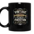 Classic 51st birthday gift vintage 1968 Mug Black