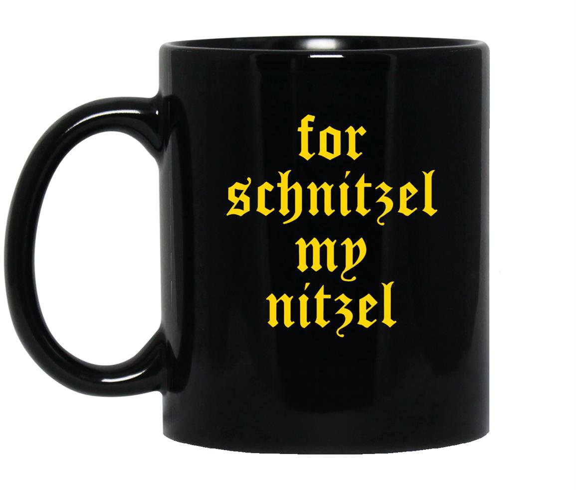 For schnitzel my nitzel funny oktoberfest Mug Black