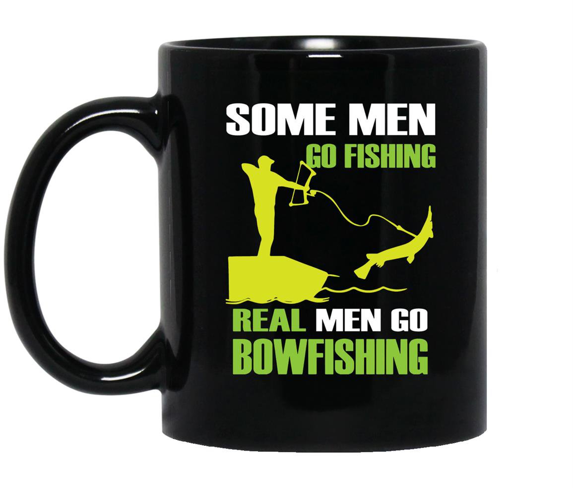 Funny fisher love bowfishing Mug Black