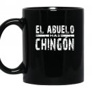 Funny spanish el abuelo mas chingon Mug Black
