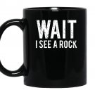 Geology funny mineral collector Mug Black