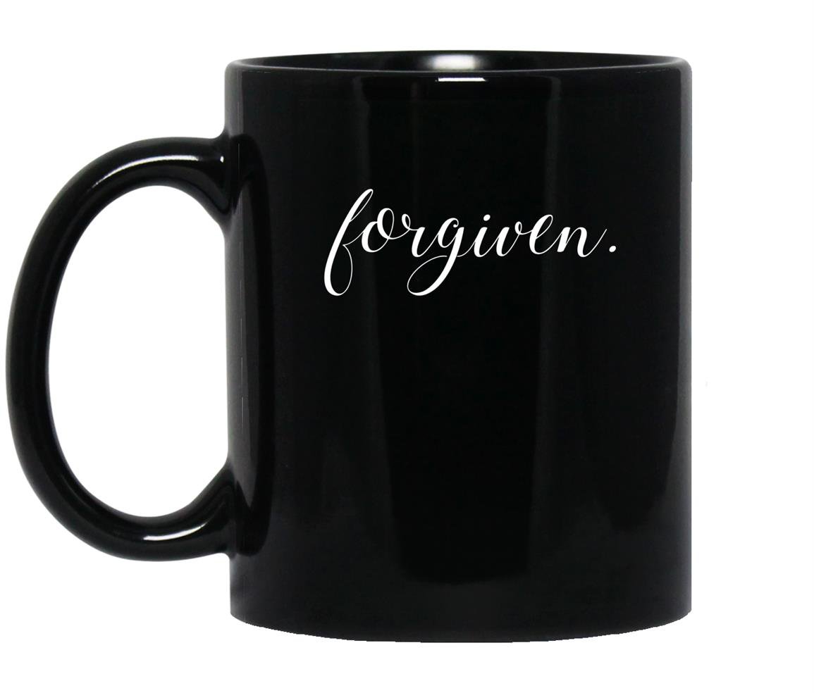 Godly christian forgive and forgiven Mug Black