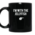 Im with jellyfish halloween costume funny couples Mug Black