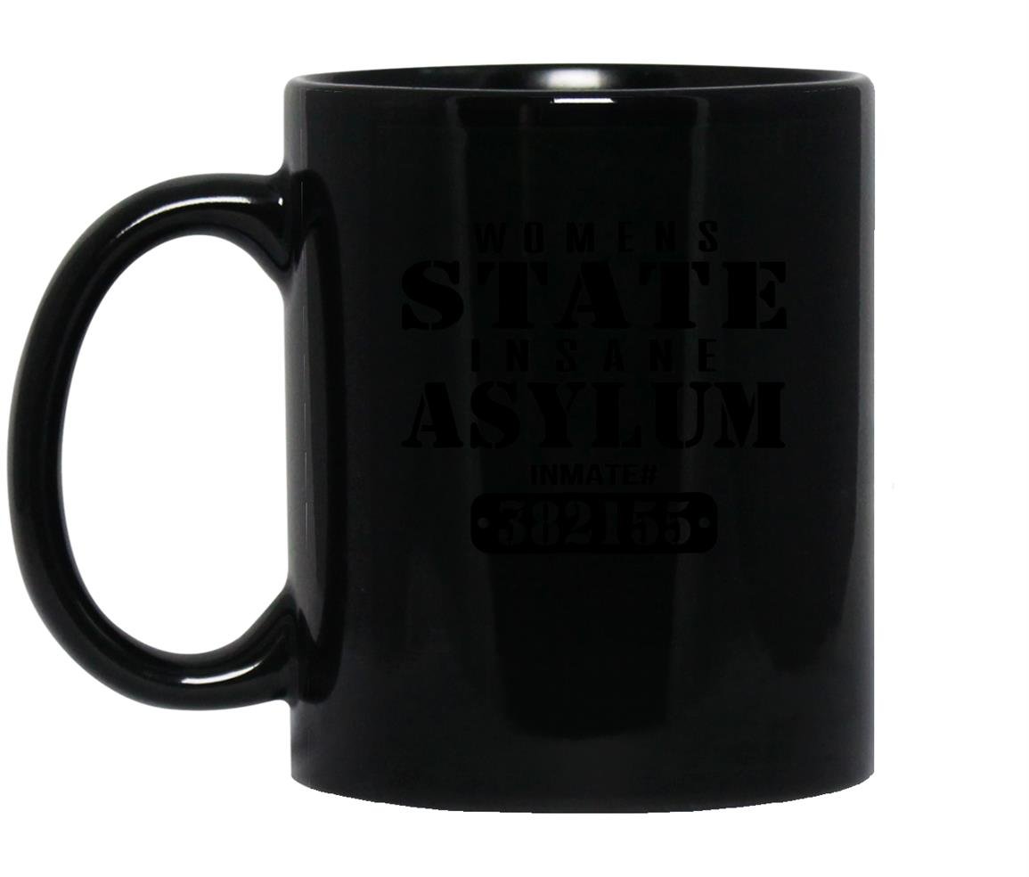 Insane asylum inmate halloween costume Mug Black