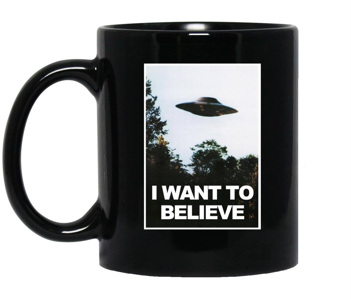 I want to believe Mug Black
