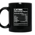 Latina nutritional fatcs Mug Black