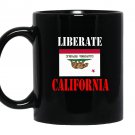 Liberate california Mug Black