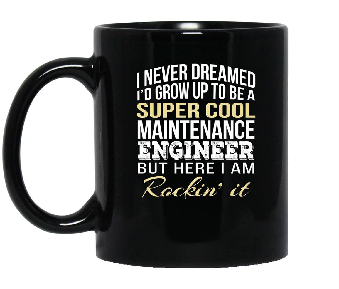Maintenance engineer funny Mug Black