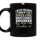 Maintenance engineer funny Mug Black