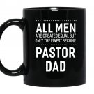 Pastor dad funny sayings christian gift Mug Black