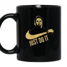 Michael myers just do it Mug Black