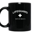 Official lifeguard of siesta key beach Mug Black
