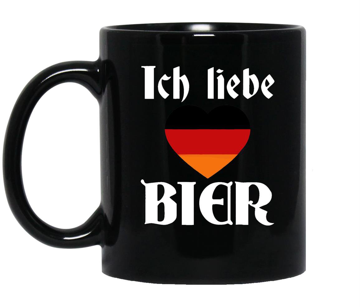 Oktoberfest ich liebe bier love Mug Black
