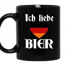 Oktoberfest ich liebe bier love Mug Black
