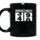 Oldometer 40 40th birthday gift Mug Black