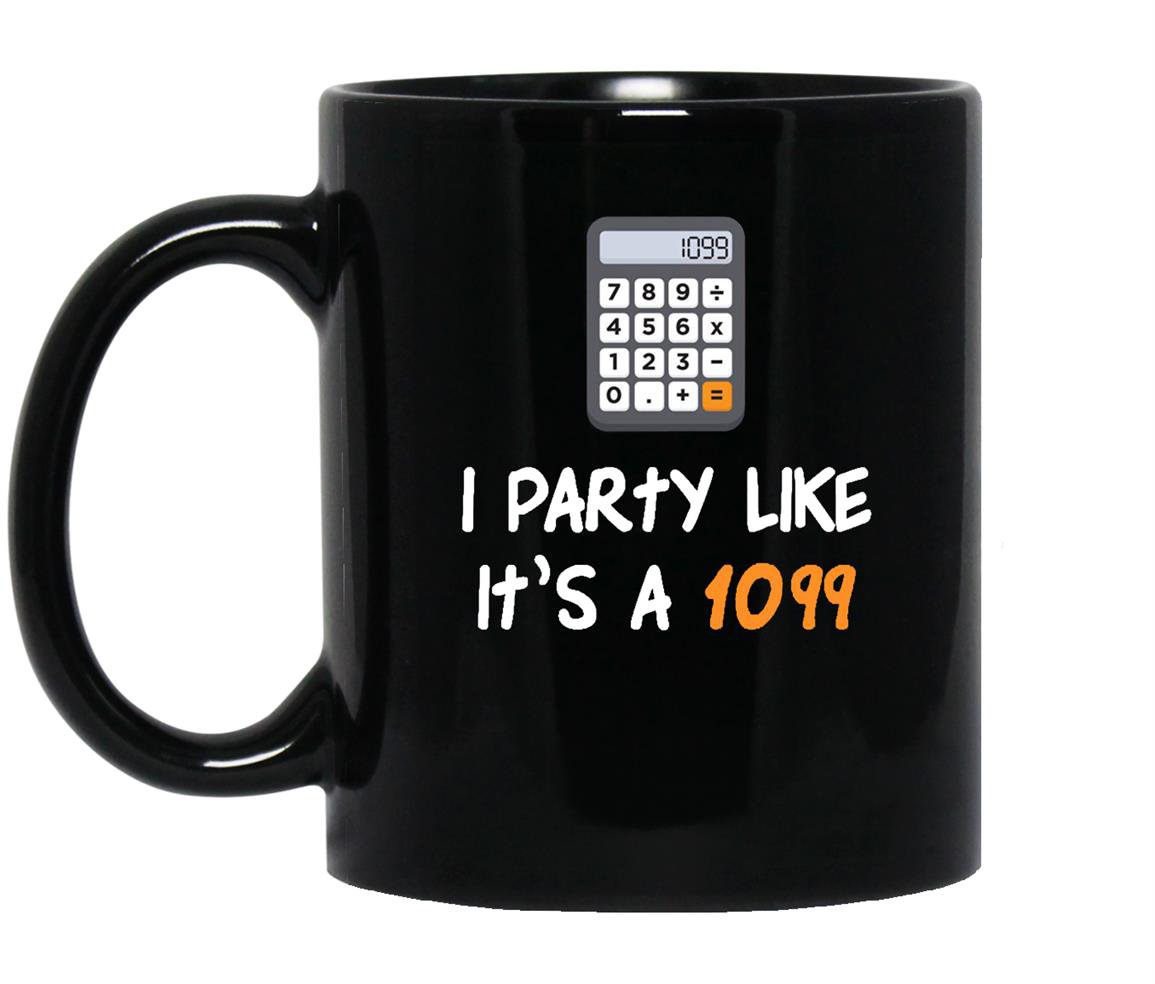 Party funny tax season Mug Black