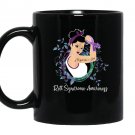 Purple rett syndrome awareness Mug Black