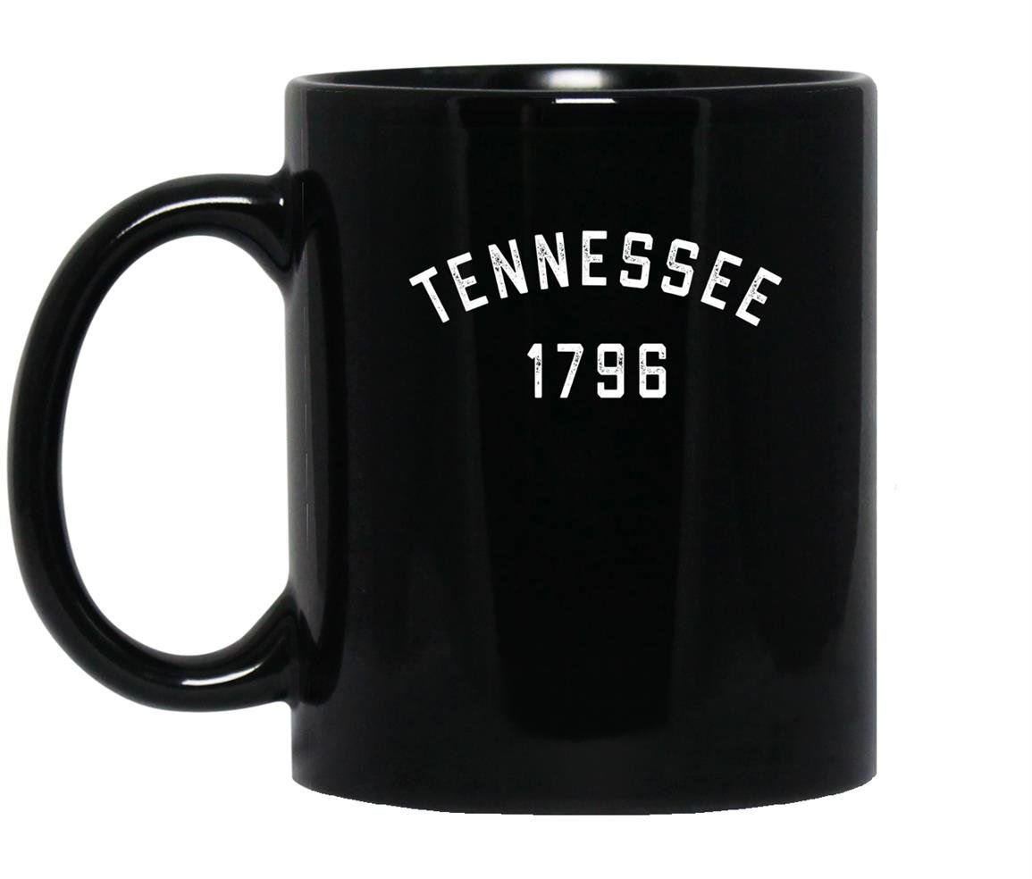 Retro tennessee vintage tennessee 1796 80s Mug Black