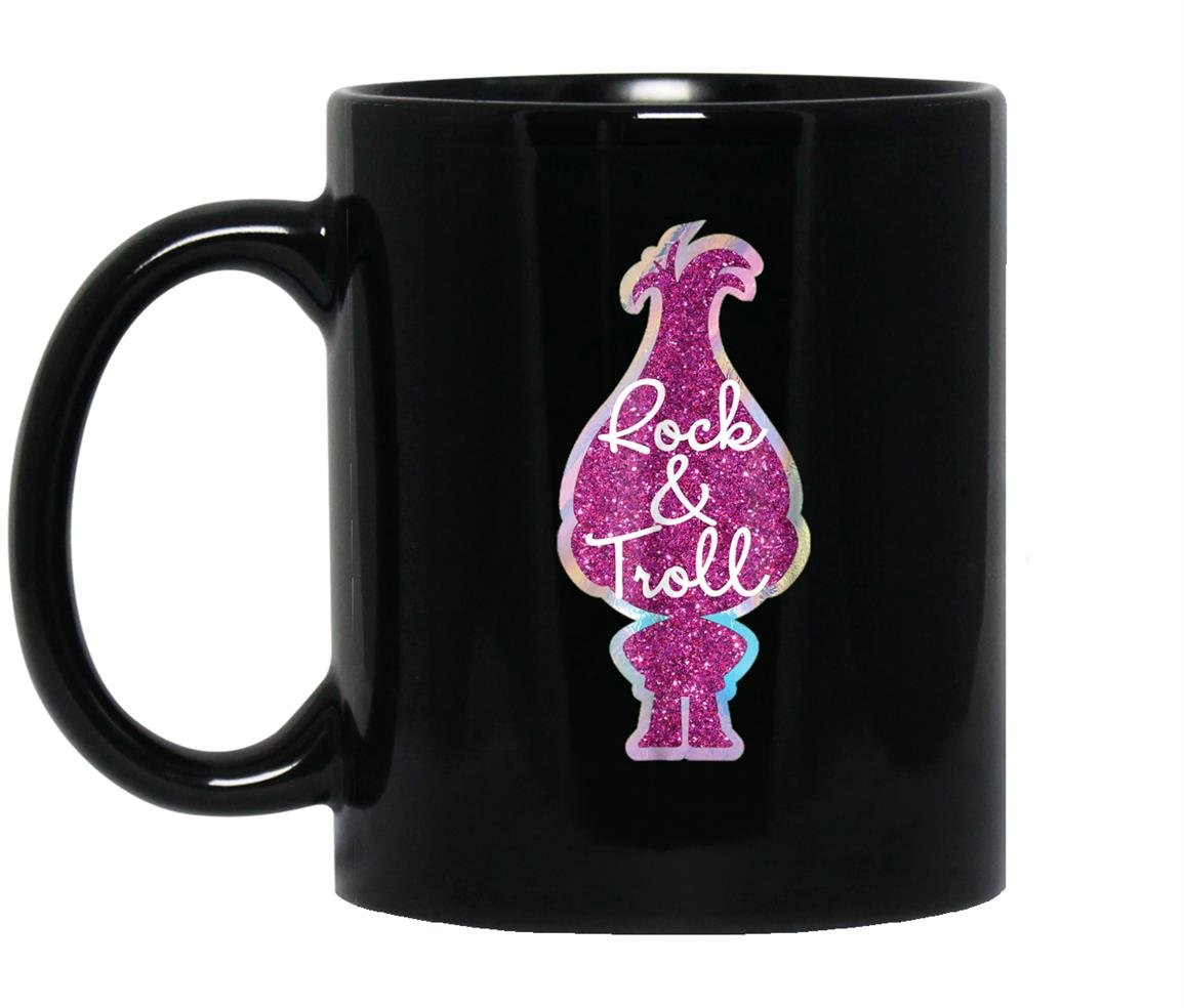 Rock troll sparkle Mug Black