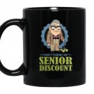 Senior discount grumpy old Mug Black